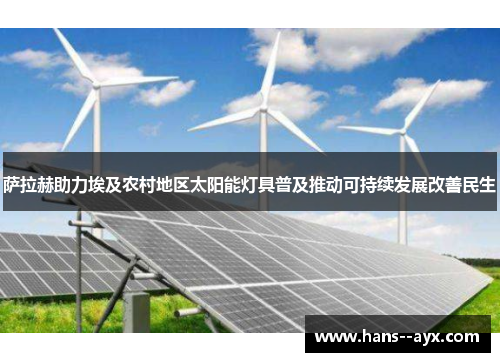 萨拉赫助力埃及农村地区太阳能灯具普及推动可持续发展改善民生